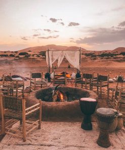 Morocco Fire camp
